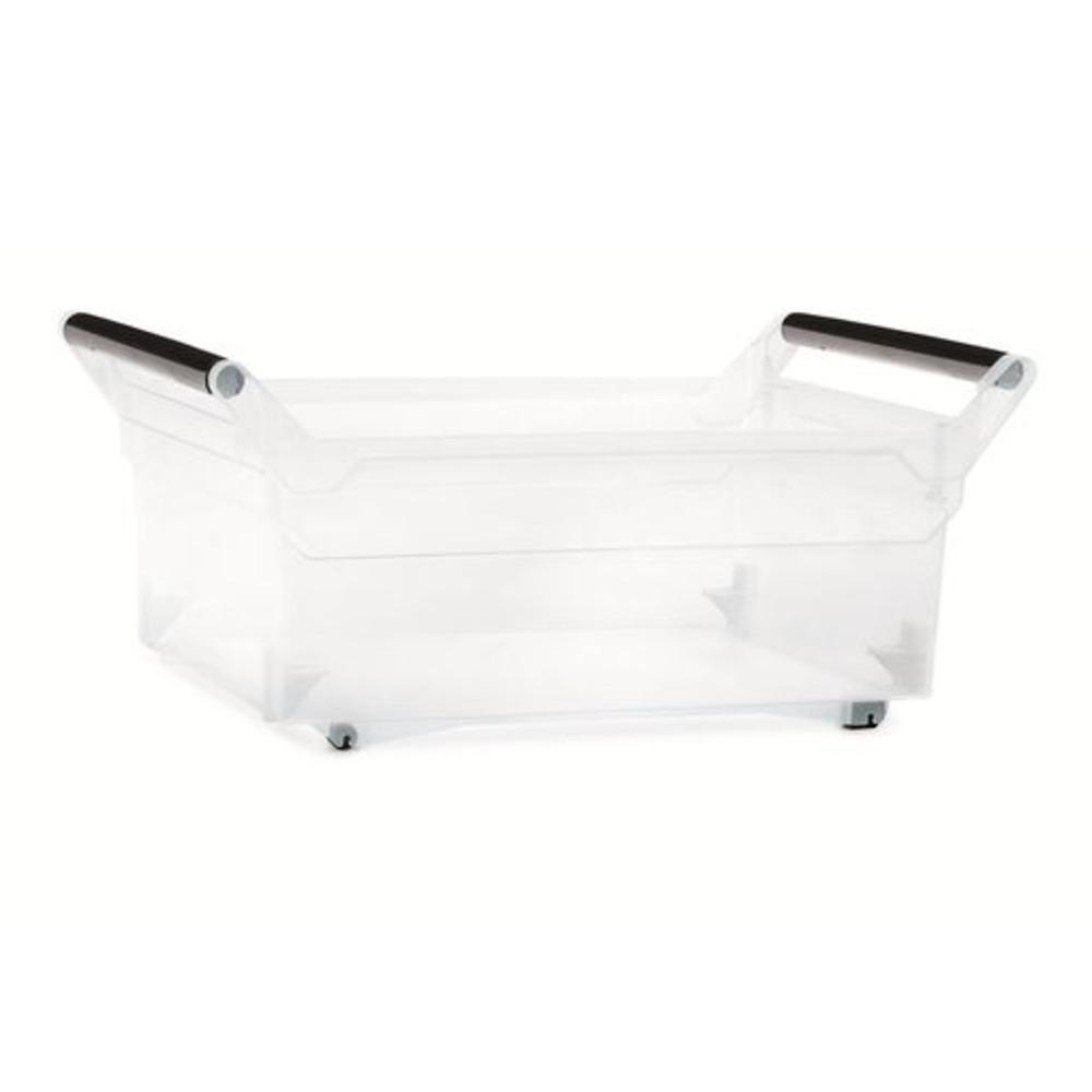 Keden Nuk Low Container 30L 57.8x38x25.2cm - Transparent