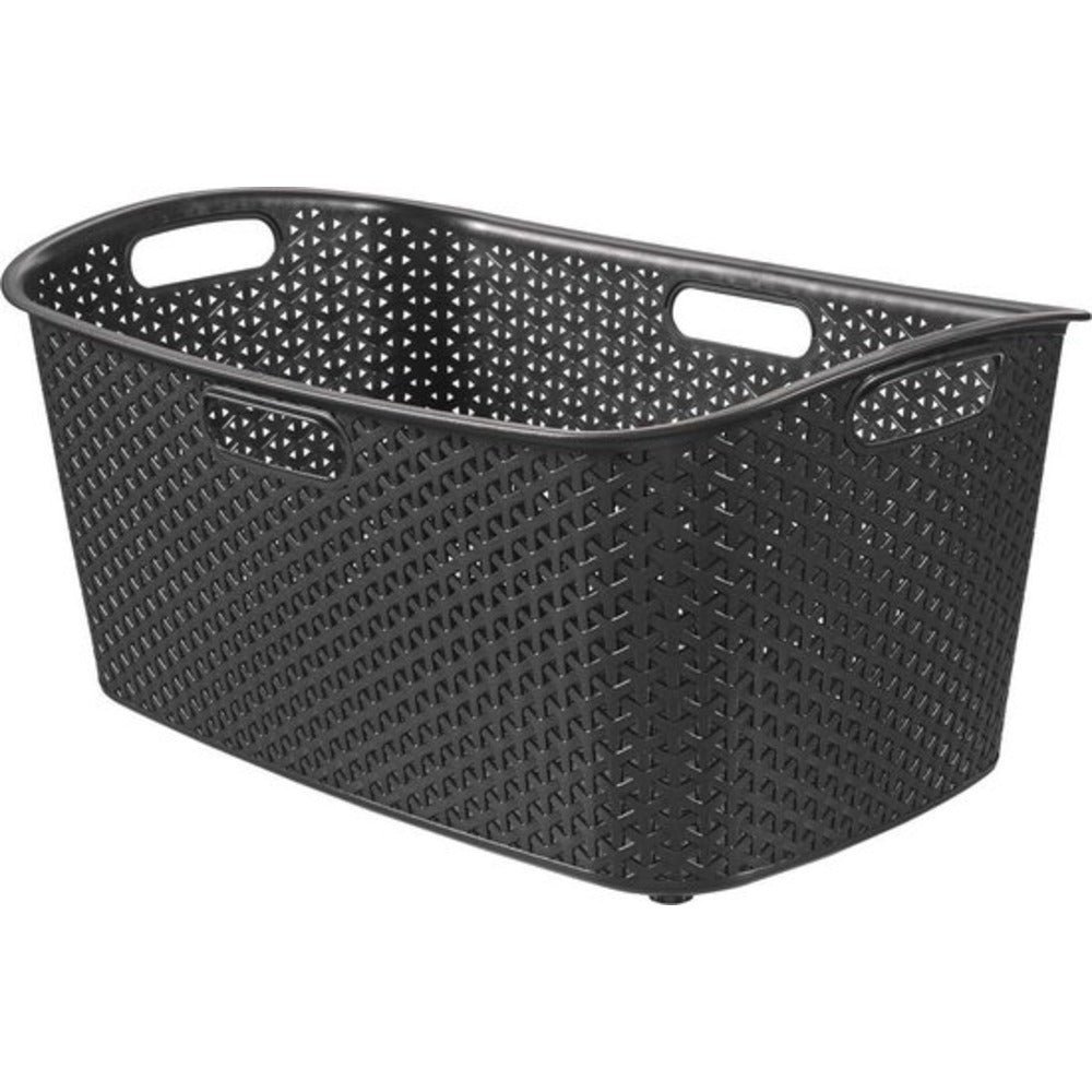 Curver My Style Laundry Basket 55L - Black