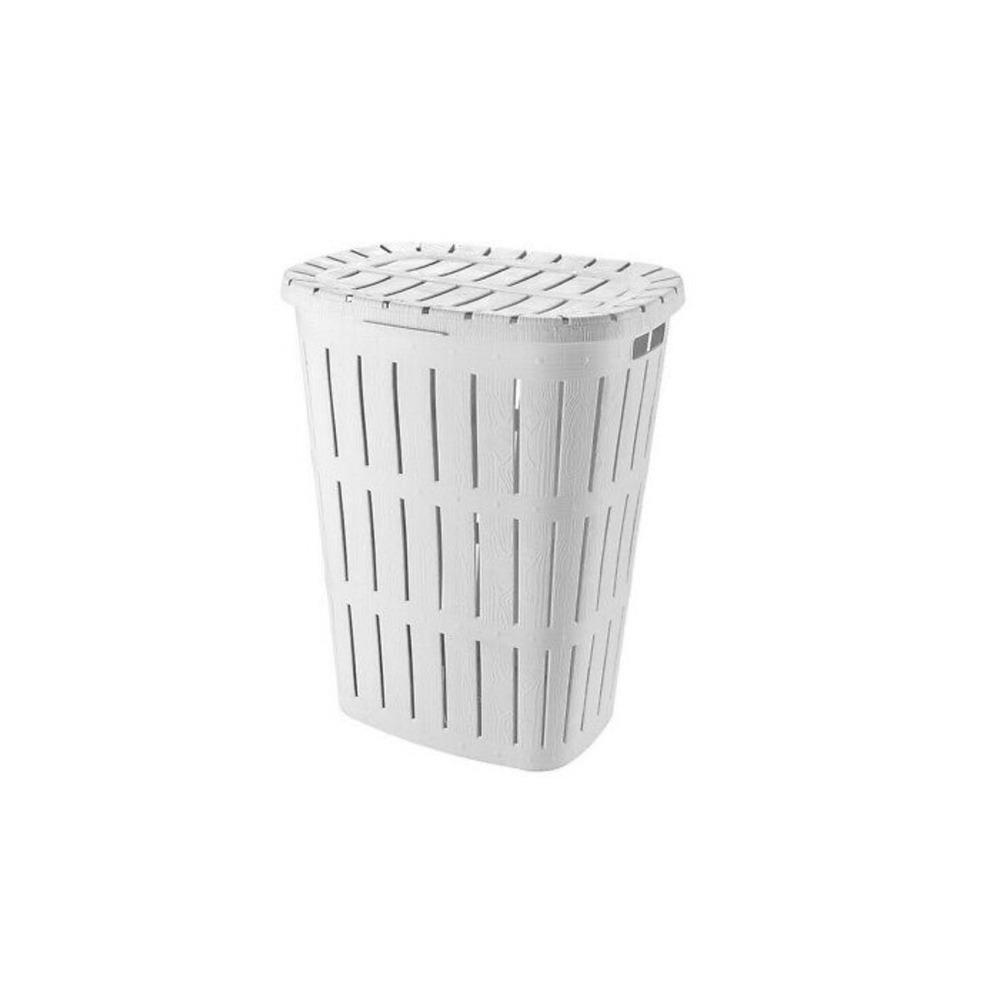 Laundry Bin White 62LT