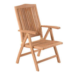 Wooden Teak Bali Reclining Chair