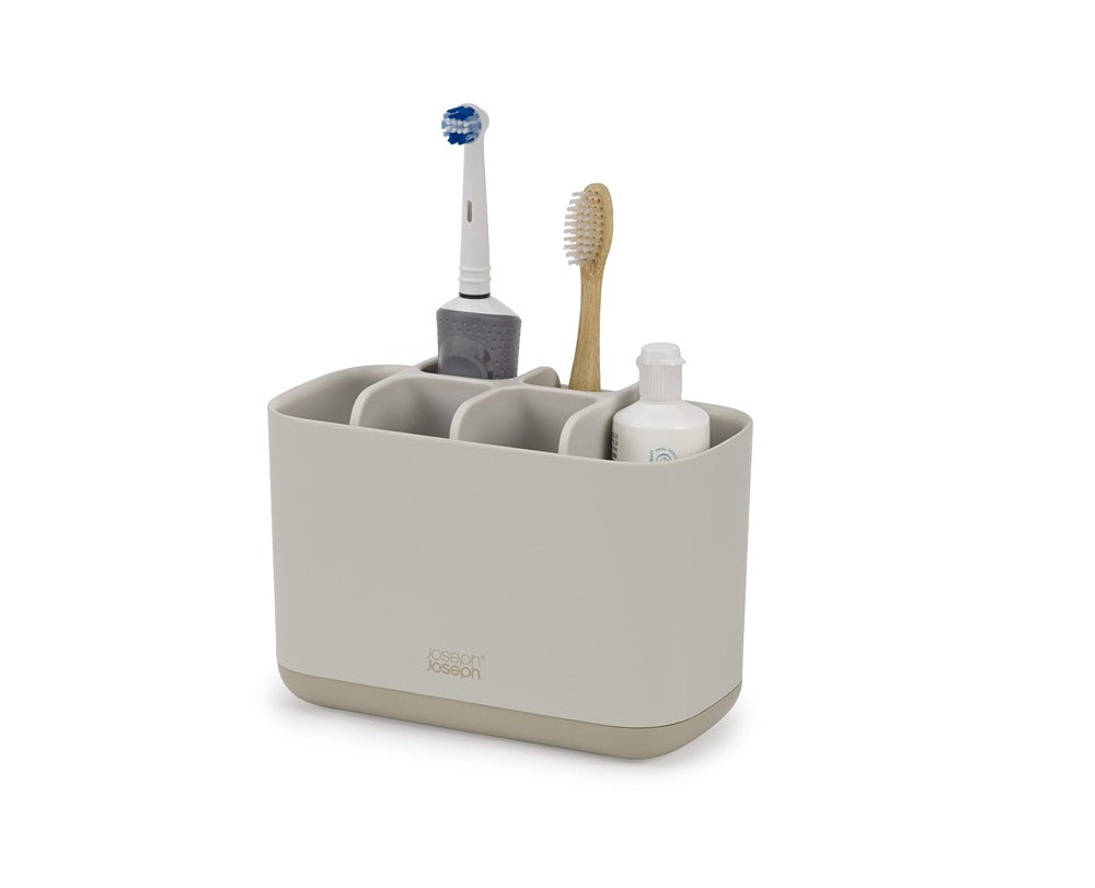 Joseph Joseph Easystore Large Toothbrush Caddy - Ecru