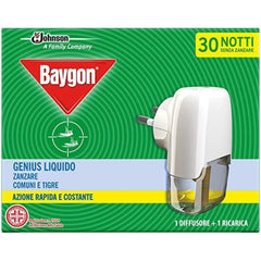 Baygon Genius Liquid Mosquito Repellent Diffuser and Refill Rapid Action