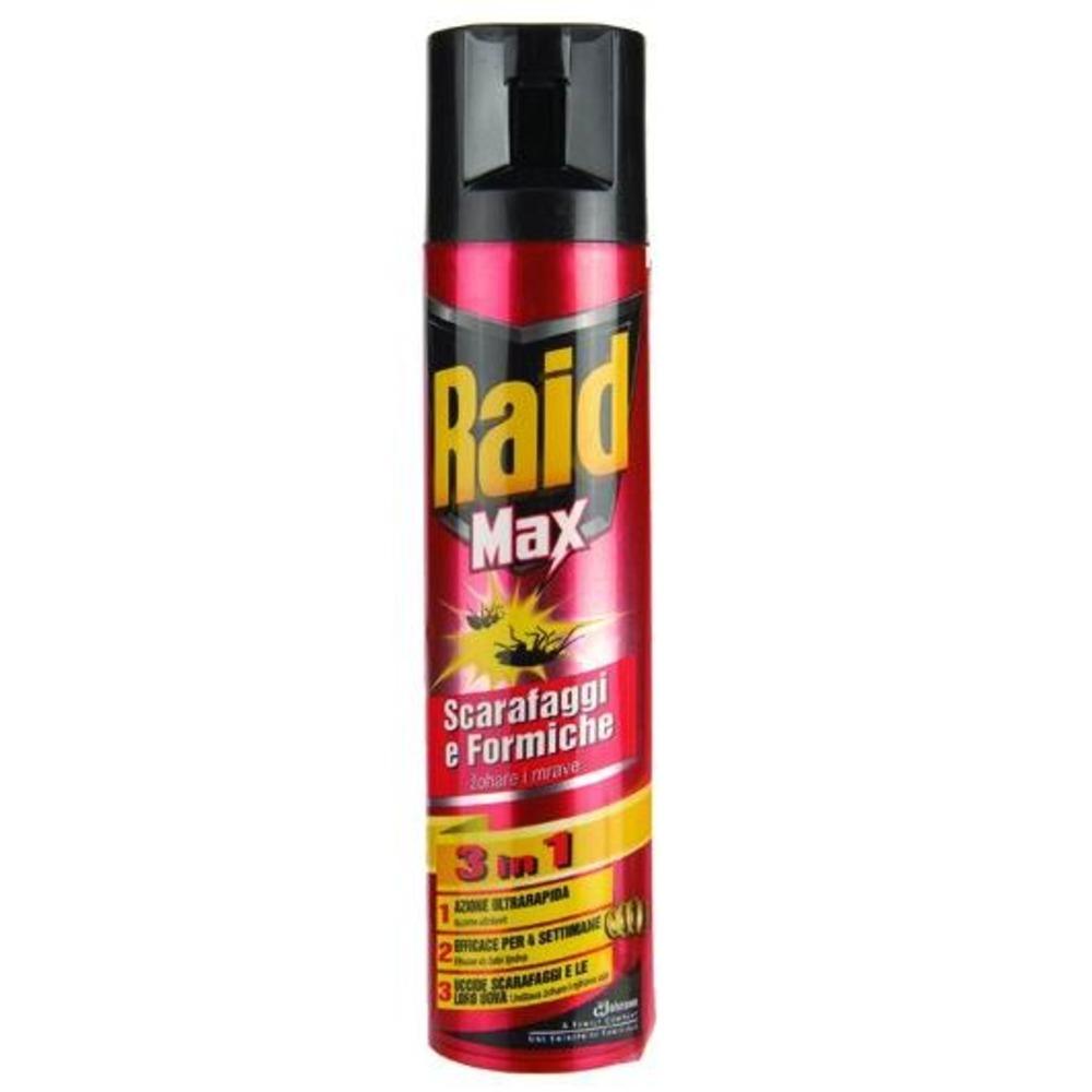 Raid Max Cockroaches and Ants 300ml - Gold