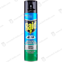 Raid Fly and Mosquito Spray Plus Eucalyptus 400ml