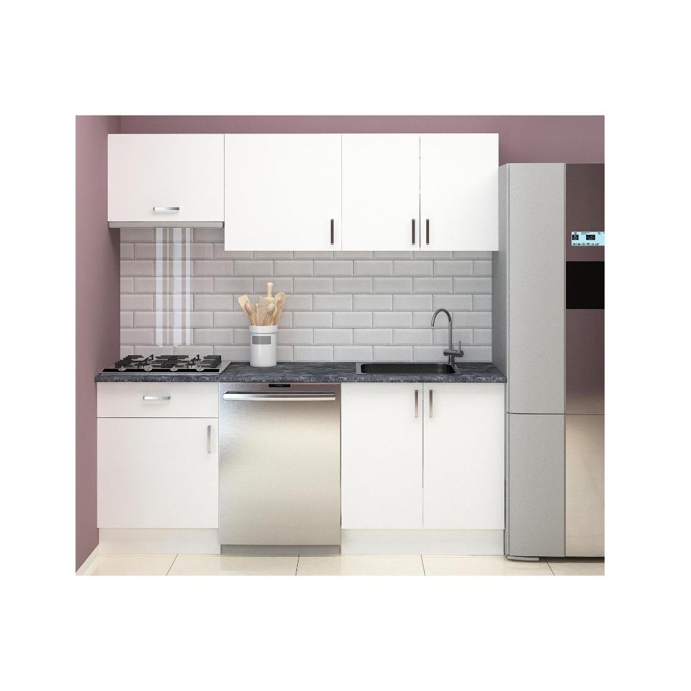 Little Luxury 200cm Kitchen Black laminate top