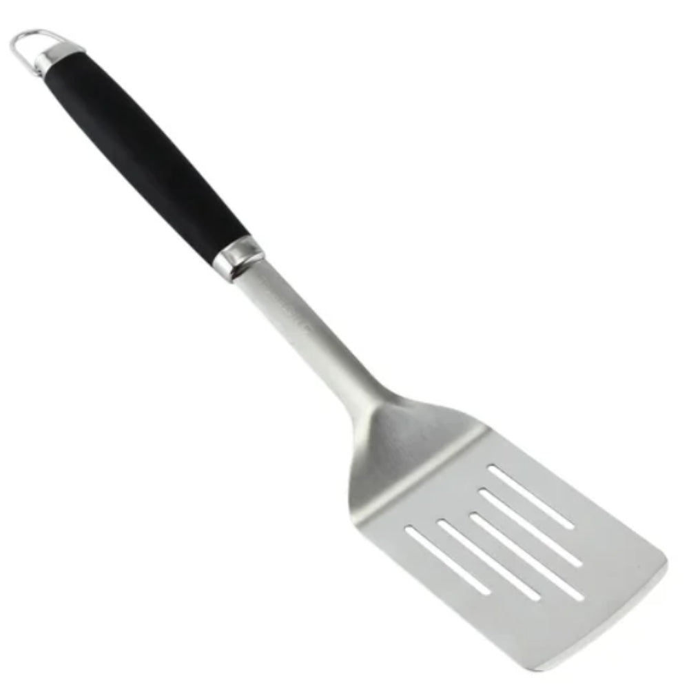 Naterial Bbq Spatula Soft Handle In Stainless Steel.