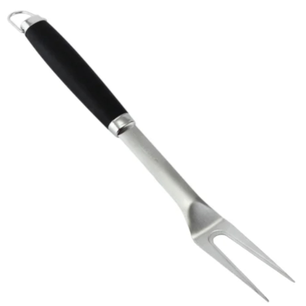 Naterial Bbq Fork Soft Handle In Stainless Steel