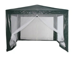 Gazebo With Mosquito Net 3x3m Green