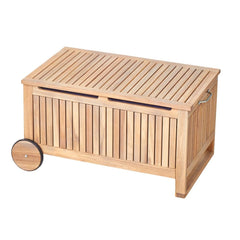 Naterial Solis Storage Chest With Wheels Acacia