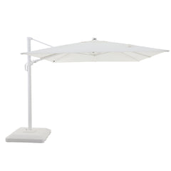 Naterial Sonora Side Umbrella With LED White 290x290cm,