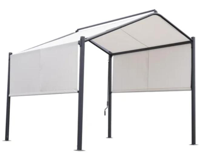 Naterial Cassy Sunshade Awning Gazebo 3x3x2.8m,