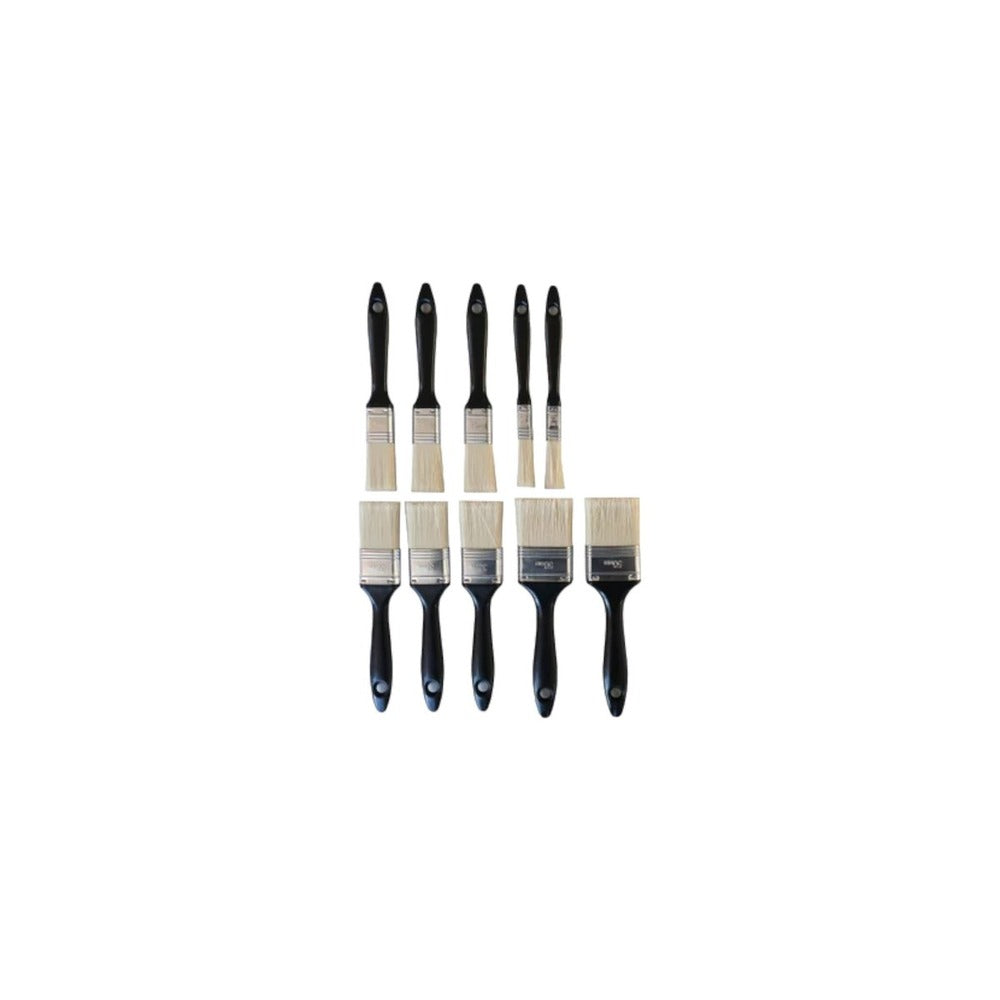 FP SET 10 FLAT BRUSHES 2X50MM/3X38MM/3X25MM/2X13MM UNIVERSAL