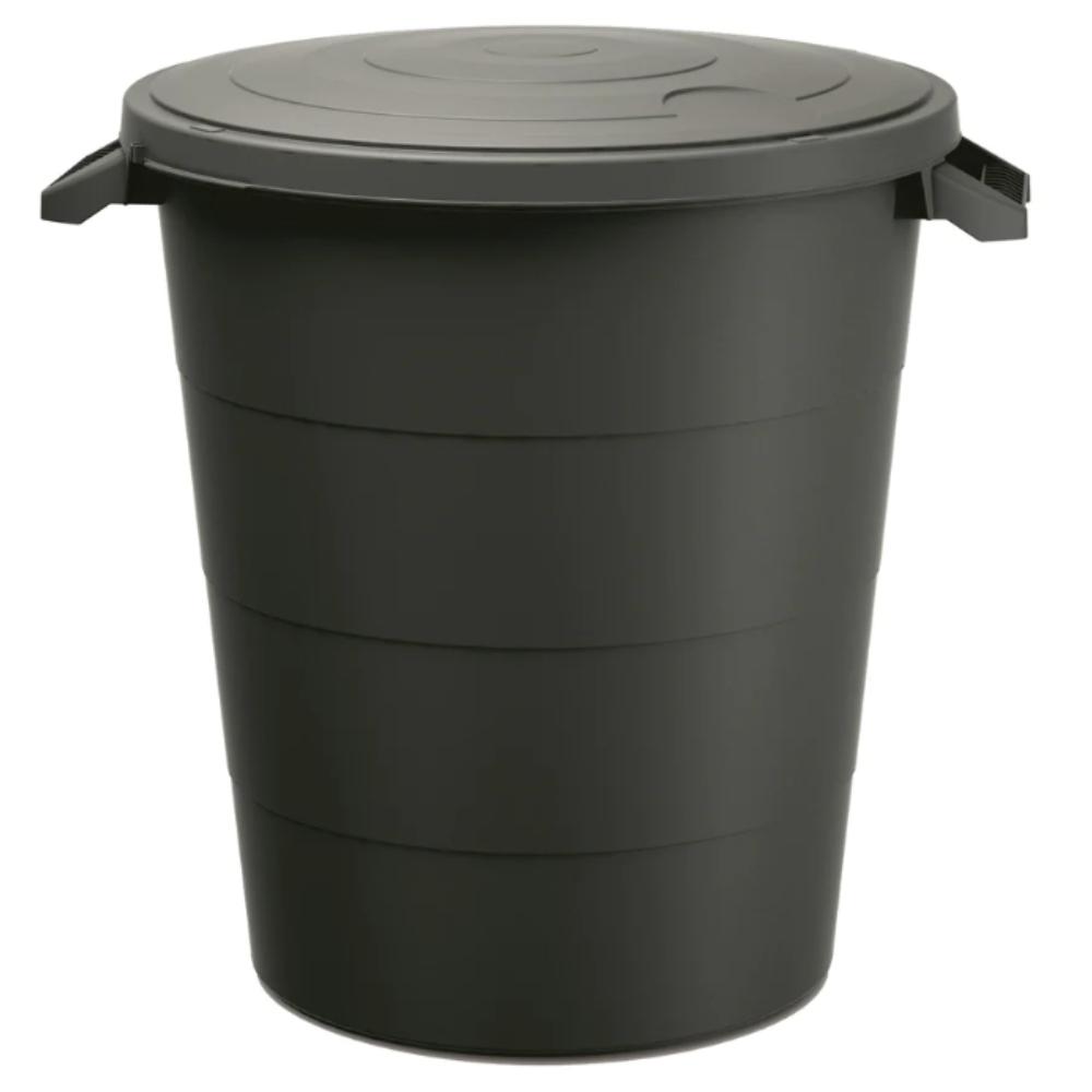 GARDEN WASTE BIN SMOOTH - ANTHRACITE 120L