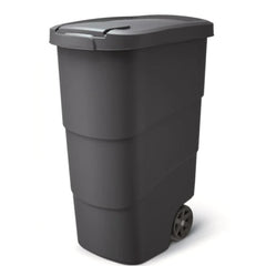 Prosperplast Wheeler Garden Waste Bin 110L 54x49.6x85.2cm - Anthracite