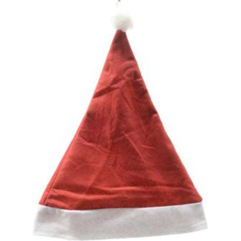 Decoris Polyester Santa Claus Hat