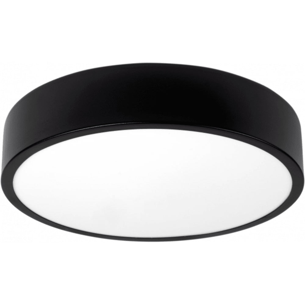 Optonica Led Ceiling Light Round 18W 4500K - Black