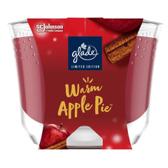 Glade Small Candle 129g Warm Apple Pie