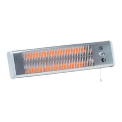 WALL MOUNTED QUARTZ HEATER FOR BATHROOM 1200W IP24