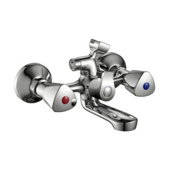 Nerea Bath Faucet With Double Handle Acs - Chrome