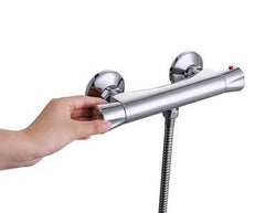 Nerea External Thermostatic Shower Mixer Acs - Chrome