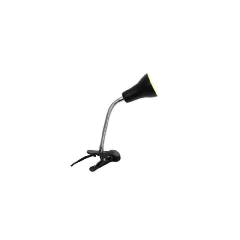 Inspire Desk Clip Lamp Gu10X1 H20Cm Plastic Metal Black