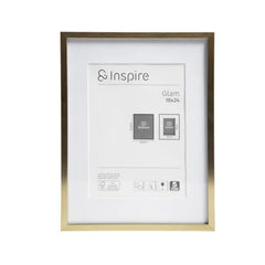 Inspire Glam Frame 18 x 24cm - Brass