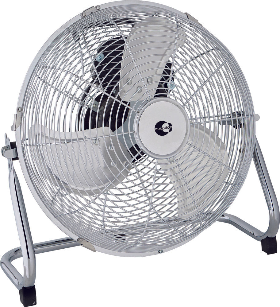 Equation Floor Fan 30Cm 45W - Chrome