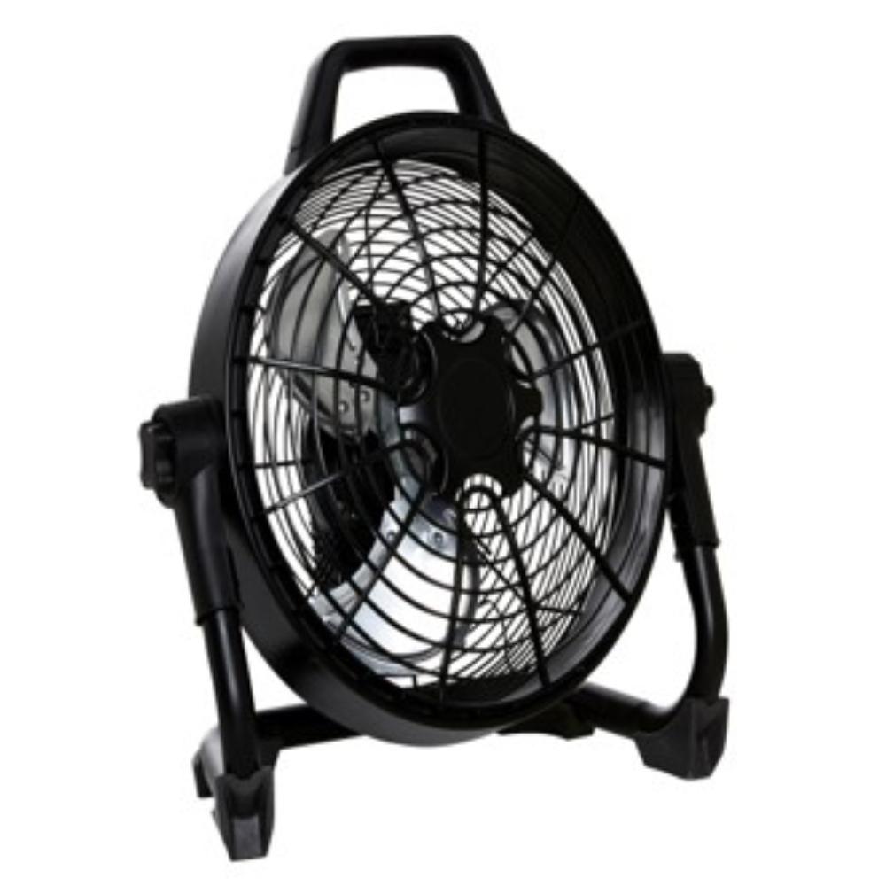 Equation MOOV Battery Powered Industrial Fan 24W Black