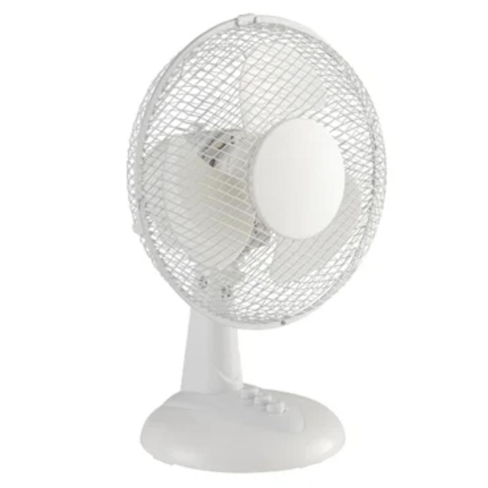 Equation Moe Desk Fan 23Cm 22W - White