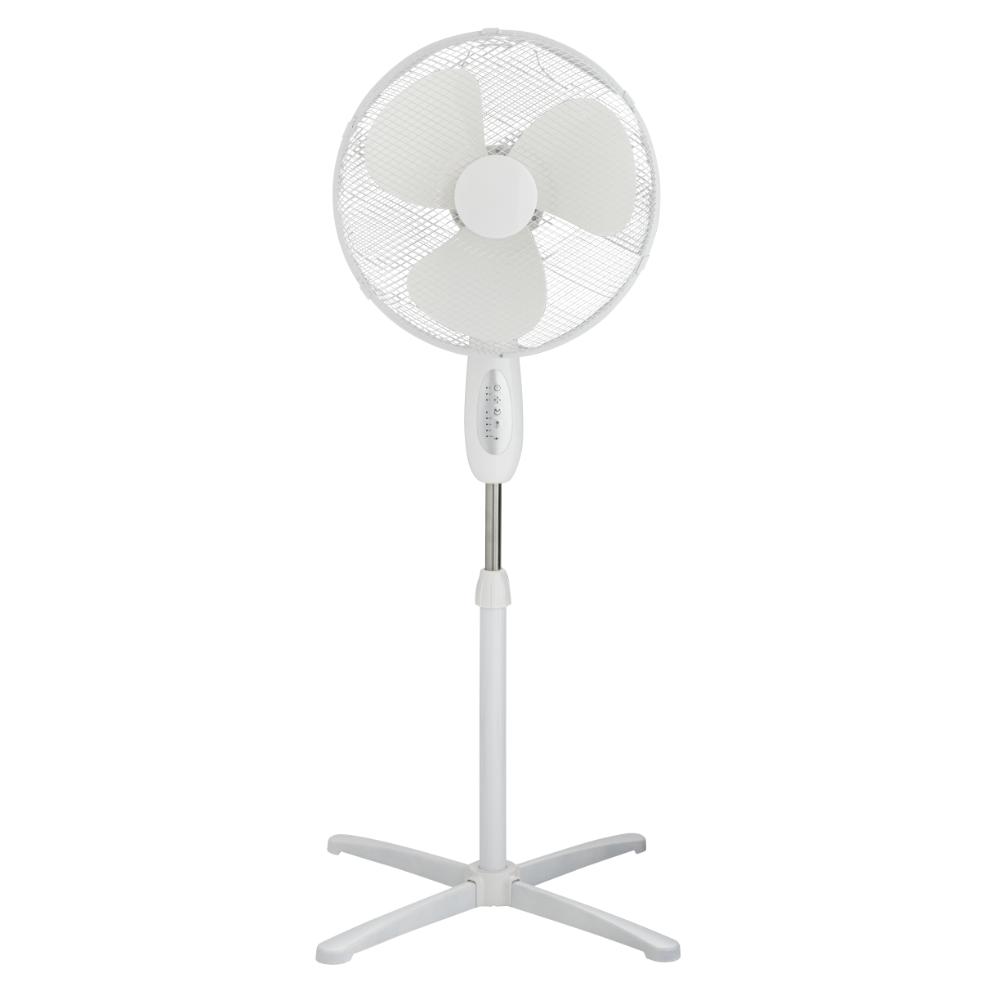 Equation Altona RT 4 Stand Fan 40cm 45W with Remote Control - White