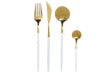 Idecor Cutlery Set of 4 Pieces - Gold