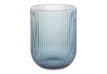 Glass 8X8X10 240Ml, Grated Blue