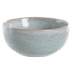 *Bowl Stoneware Enamelled 13,3X13,3X6,7 Blue