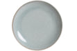 *Plate Stoneware Enamelled 21,3X21,3X2,7 Blue