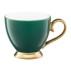 Porcelain mug green  400 ml - ROYAL