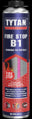 Tytan Fire Resistant Class B1 and EI240 Certified Gun PU Foam 750ml