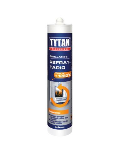 Tytan Fire Sealant Silicone 1250 ° C - Black