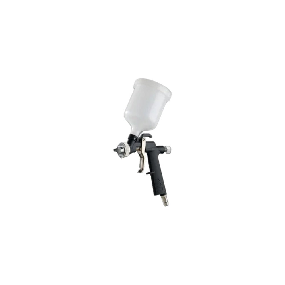 Spray painting gun with connect + cup in plastic