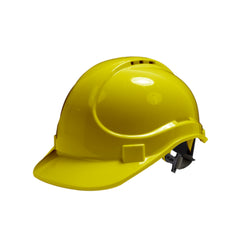 Dexter - Yellow Safety Helmet With Chinstrap 1Pc