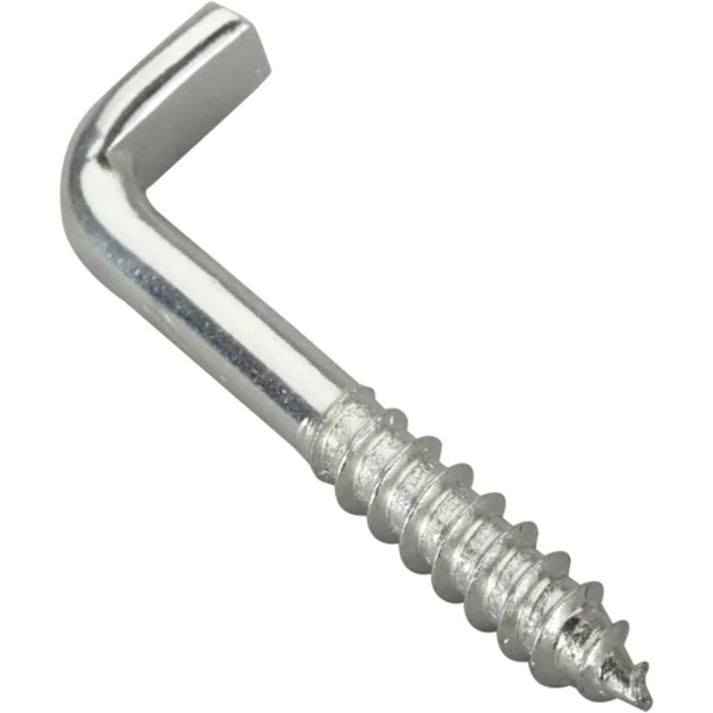 Standers Sqaure Cup Hooks Steel 5 X 50Mm - 8 Pieces