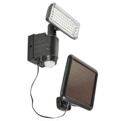 Inspire Kolding Solar Floodlight with Sensor 530LM 6500K IP20 - Black