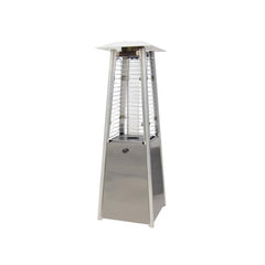 Eurolamp Gas Heater Tower Mini 89cm 3Kw - Inox (Stainless  Steel)