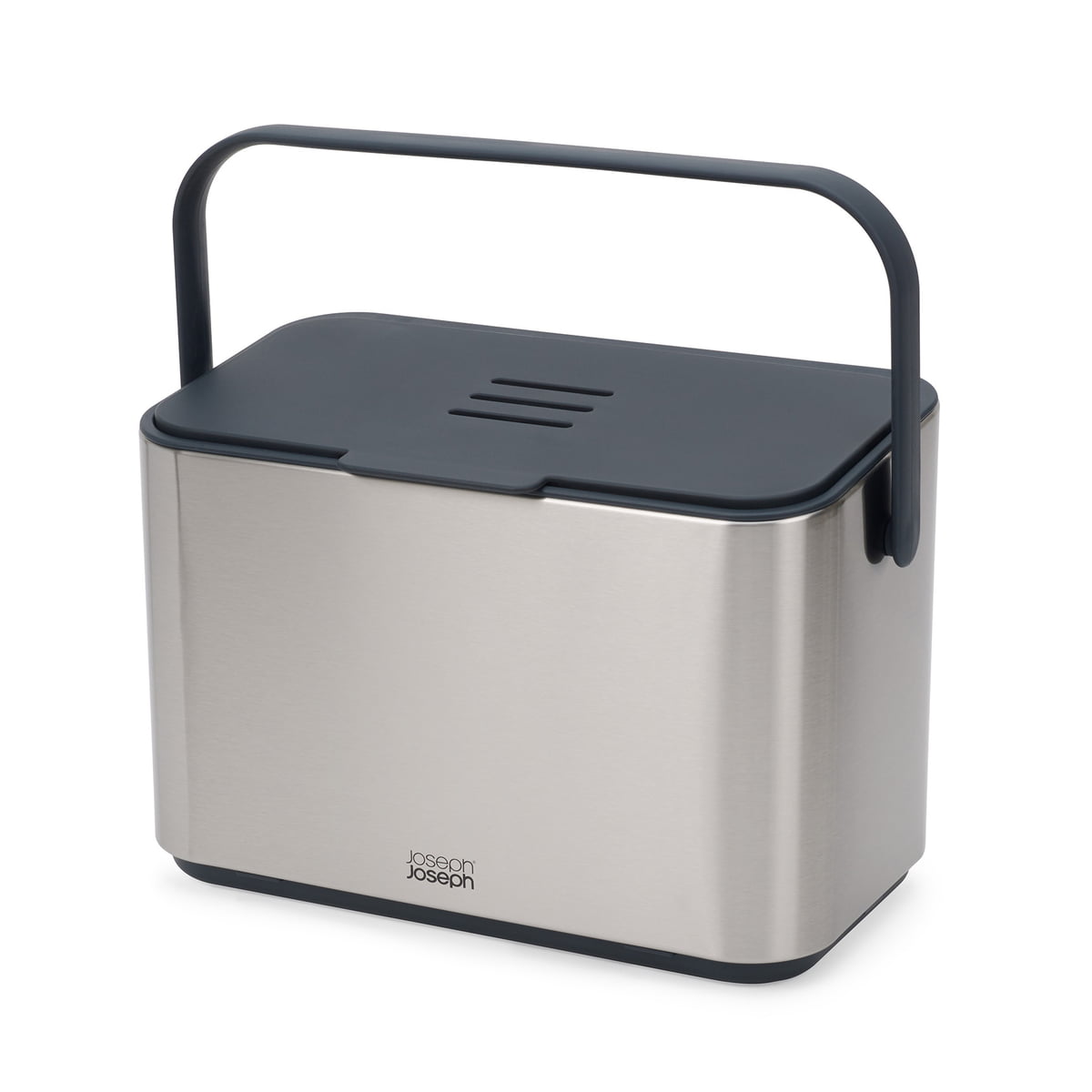 Collect 4-litre Stainless-steel Food Waste Caddy