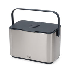 Collect 4-litre Stainless-steel Food Waste Caddy