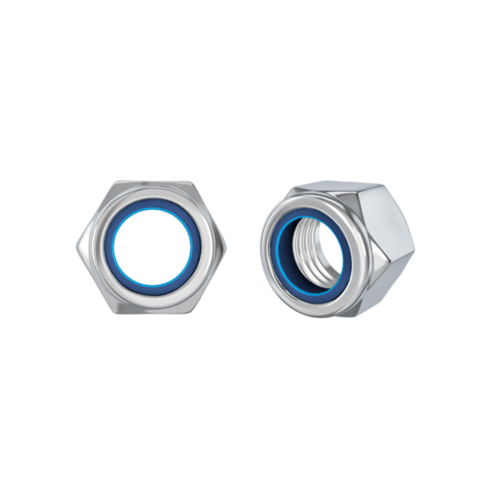 Standers Spring Action Lock Nut Steel 8.0 Wzp+Cr3 10Mm 50Cb