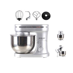 Food processor 1200 watt silver