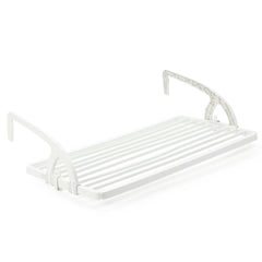 Ipae-Progarden Arco Clothes Line Balcony Rack - White