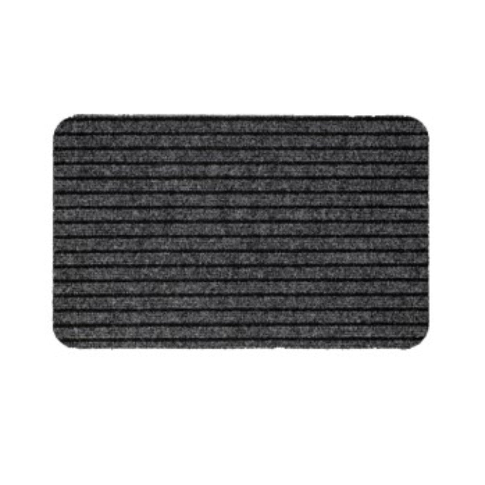 Inspire Nolan Polypropylene Doormat Grey 40X60Cm