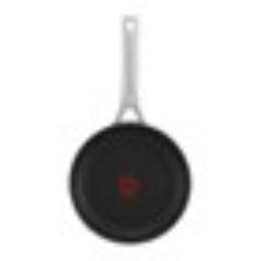 Deep frying pan with heat control inductor + essential coaing 24cm