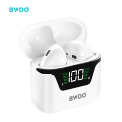 Bwoo True Wireless Stereo Earphones with Battery Display